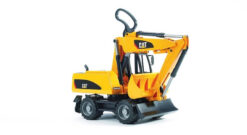 BRUDER 2445 Bager CAT kolesový