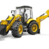 BRUDER 2454 Bager JCB 5CX eco s čelným nakladačom