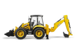 BRUDER 2454 Bager JCB 5CX eco s čelným nakladačom