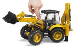 BRUDER 2454 Bager JCB 5CX eco s čelným nakladačom