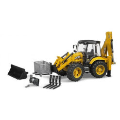 BRUDER 2454 Bager JCB 5CX eco s čelným nakladačom