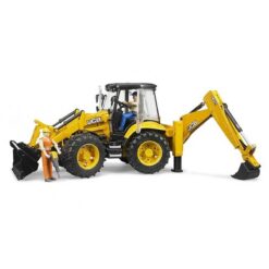 BRUDER 2454 Bager JCB 5CX eco s čelným nakladačom