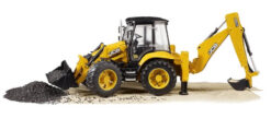 BRUDER 2454 Bager JCB 5CX eco s čelným nakladačom