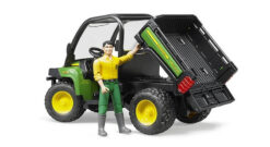 BRUDER 2490 Auto JOHN DEERE Gator XUV 855D s vodičom