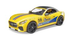 BRUDER 2504 Terénne auto RAM, prepravník, závodné auto, vodič