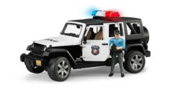 BRUDER 2526 Policajné AUTO JEEP WRANGLER RUBICON s figúrkou