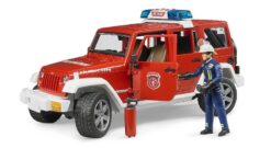 BRUDER 2528 Hasičské auto Jeep Wrangler s figúrkou hasiča