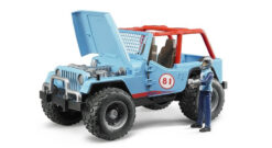 BRUDER 2541 Modré AUTO JEEP s vodičom