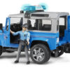 BRUDER 2597 Policajné auto Land Rover s figúrkou