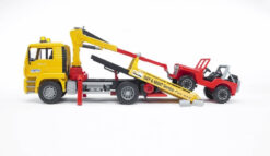 BRUDER 2750 Žlté AUTO MAN TGA odťahovka