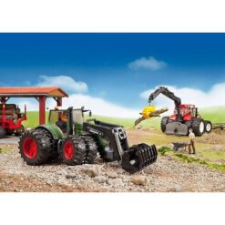 BRUDER 3041 Zelený TRAKTOR FENDT 936 VARIO s nakladačom