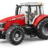 BRUDER 3046 Červený TRAKTOR MASSEY FERGUSON 7624