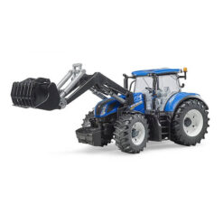 BRUDER 3121 Traktor New Holland T7.315 s čelným nakladačom