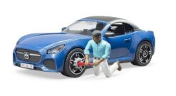 BRUDER 3481 Auto Bruder s figúrkou - vodičom