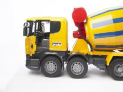 BRUDER 3554 Žltá miešačka na betón SCANIA R