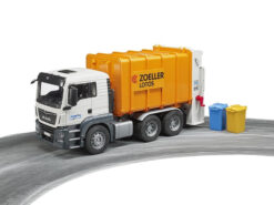 BRUDER 3762 Nákl. auto MAN TGS - smetiar (oranžový)