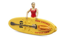 BRUDER 62785 BWORLD Zachránsky paddleboard s figúrkou ženy