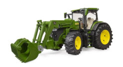BRUDER 3151 Traktor John Deere 7R 350 s čelným nakladačom