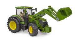 BRUDER 3151 Traktor John Deere 7R 350 s čelným nakladačom