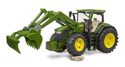 BRUDER 3151 Traktor John Deere 7R 350 s čelným nakladačom