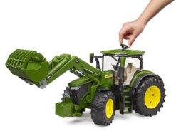BRUDER 3151 Traktor John Deere 7R 350 s čelným nakladačom