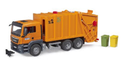 BRUDER 3760 Oranžové AUTO MAN TGS POPELÁR