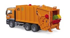 BRUDER 3760 Oranžové AUTO MAN TGS POPELÁR