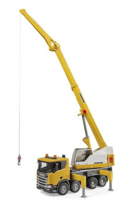 BRUDER 3571 Autožeriav Scania Super 560R Liebherr so svetelným a zvukovým modulom