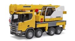 BRUDER 3571 Autožeriav Scania Super 560R Liebherr so svetelným a zvukovým modulom