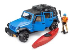 BRUDER 2529 Jeep Wrangler Rubicon Unlimited s kajakom a kajakárom