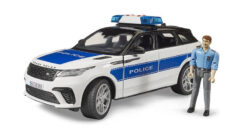BRUDER 2890 Range Rover Velar policajné vozidlo s policajtom, svetelným a zvukovým modulom