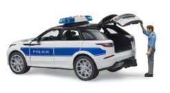 BRUDER 2890 Range Rover Velar policajné vozidlo s policajtom, svetelným a zvukovým modulom